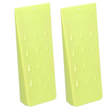 2 Pcs Chainsaw Wedges 8 Inch Green Chainsaw Felling Cutting Wedges Log Splitter Wedges