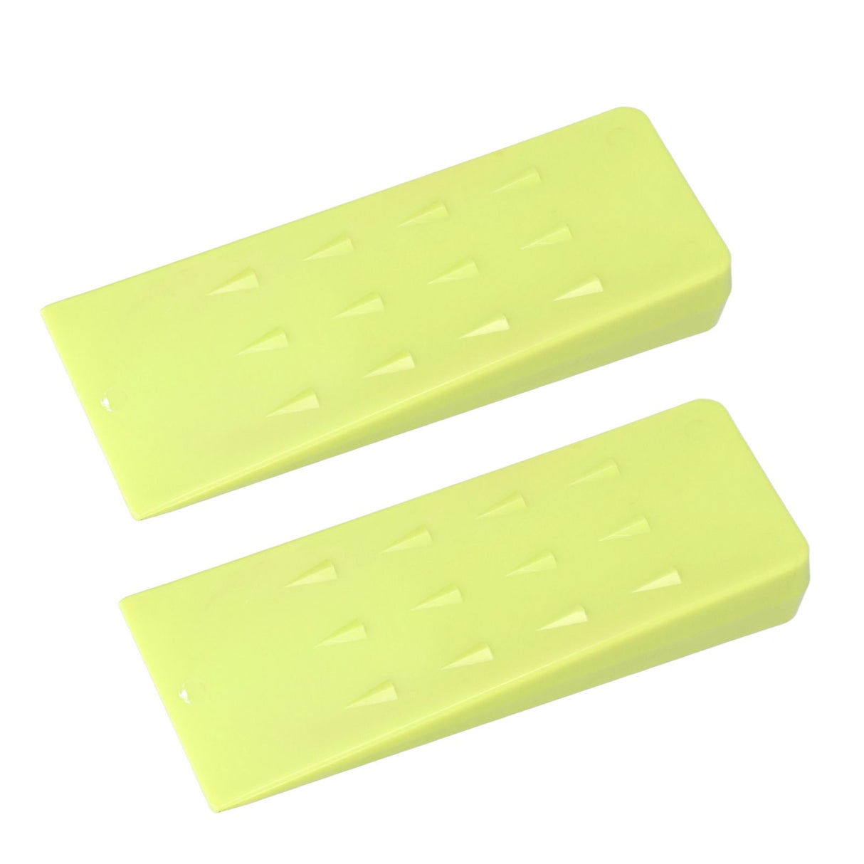 2 Pcs Chainsaw Wedges 8 Inch Green Chainsaw Felling Cutting Wedges Log Splitter Wedges