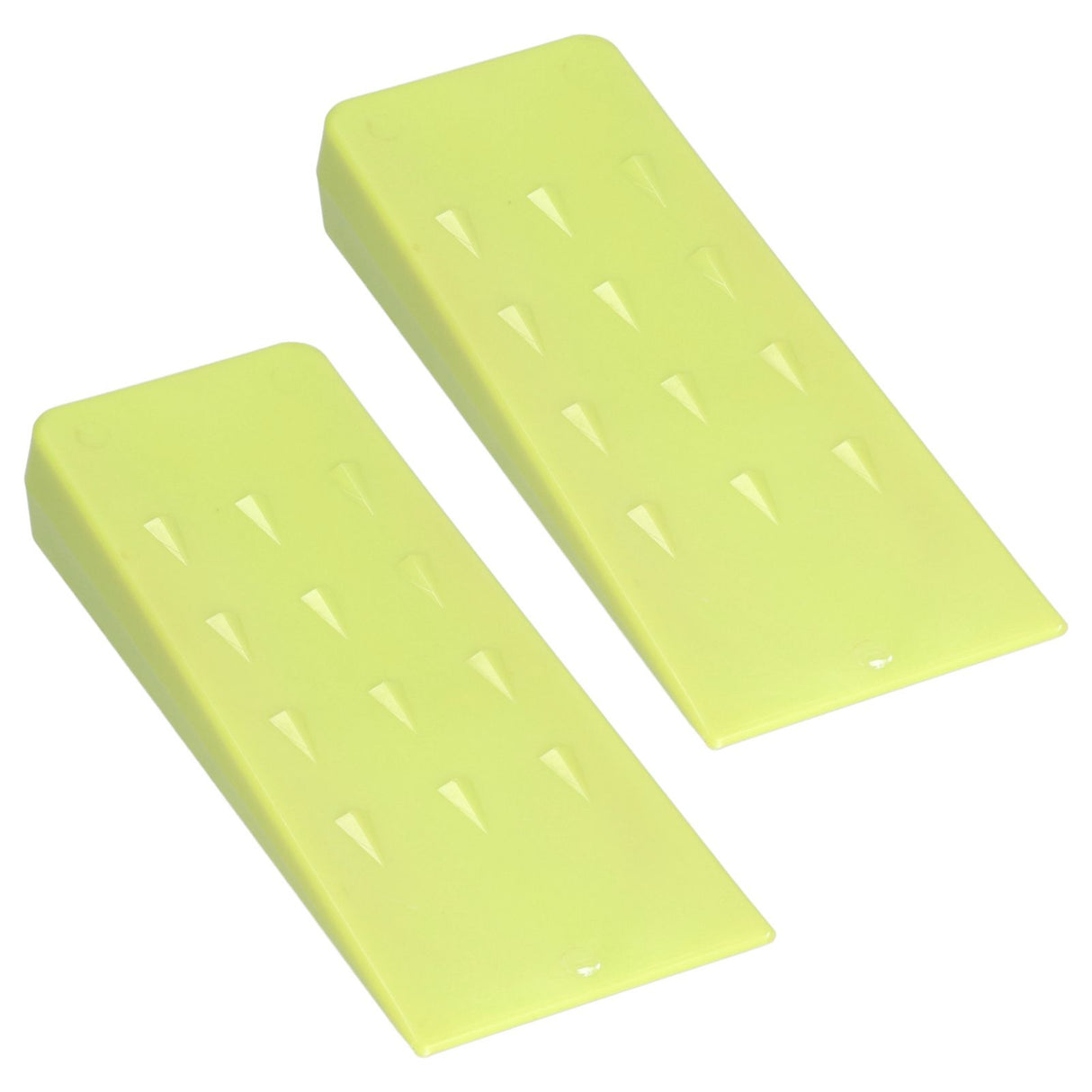 2 Pcs Chainsaw Wedges 8 Inch Green Chainsaw Felling Cutting Wedges Log Splitter Wedges