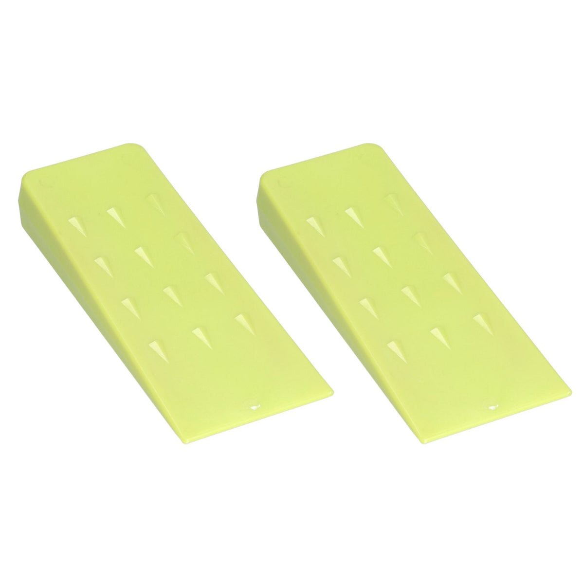2 Pcs Chainsaw Wedges 8 Inch Green Chainsaw Felling Cutting Wedges Log Splitter Wedges