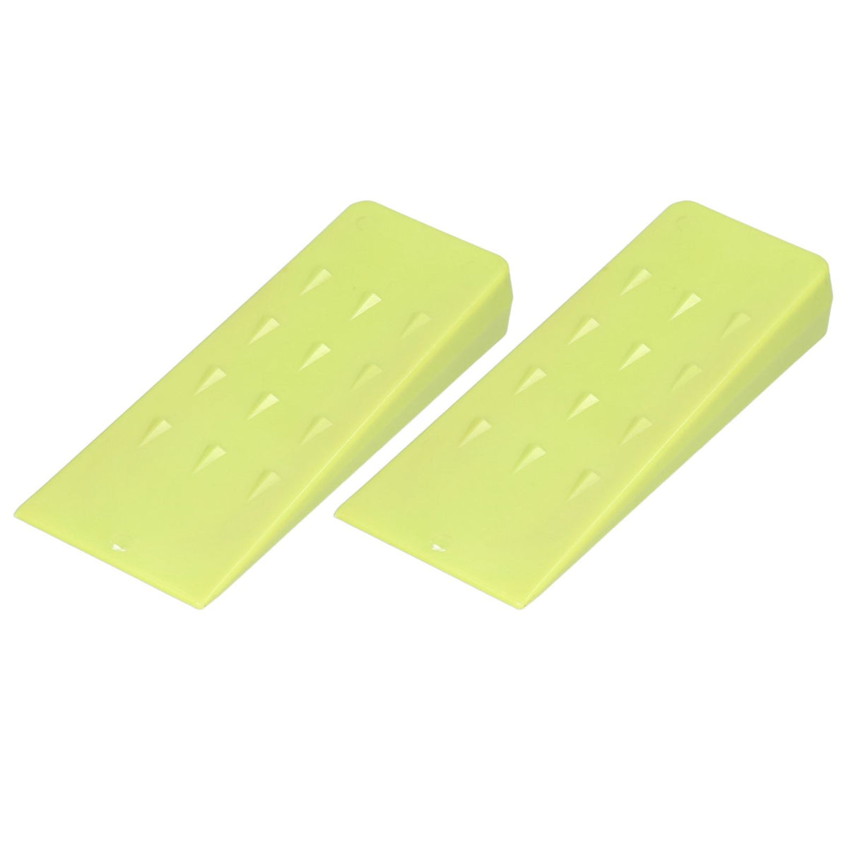 2 Pcs Chainsaw Wedges 8 Inch Green Chainsaw Felling Cutting Wedges Log Splitter Wedges