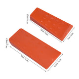 6pcs Chainsaw Wedges Increasing Friction Red Durable Plastic Tree Cutting Supplies for Woodworking