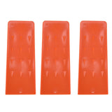 3pcs 8in Felling Wedges Spiked Plastic Safe Logging Tools for Chainsaws Tree Cutting