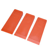 3pcs 8in Felling Wedges Spiked Plastic Safe Logging Tools for Chainsaws Tree Cutting