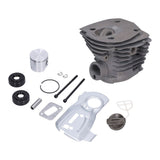 44mm Cylinder Piston Oil Seal Top End Rebuild Kit 503869971 Replacement for Husqvarna 340 345 350 Chain Saw - Front View