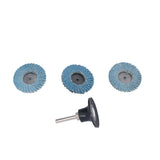 31PCS 2in/5cm Flat Flap Disc 40/60/80 Grits Blue Zirconia Alumina for Grinding Blending Sanding - Extra Image