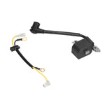 Ignition Coil Chainsaw Ignition Coil with Wire for JONSERED Chainsaw 30039143 545199901 545063901 530039239 - 45-Degree Angle