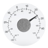 Outdoor Thermometer Adhesive Transparent Waterproof Door Window Temperature Meter for Farm Home