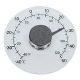 Outdoor Thermometer Adhesive Transparent Waterproof Door Window Temperature Meter for Farm Home