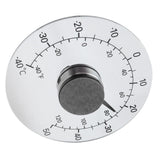 Outdoor Thermometer Adhesive Transparent Waterproof Door Window Temperature Meter for Farm Home