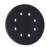 5 Inch 8 Holes Hook and Loop Soft Sponge Cushion Density Interface Pads for for Sanding Machine Tray