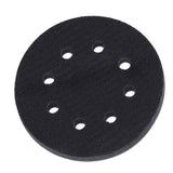 5 Inch 8 Holes Hook and Loop Soft Sponge Cushion Density Interface Pads for for Sanding Machine Tray