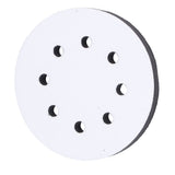 5 Inch 8 Holes Hook and Loop Soft Sponge Cushion Density Interface Pads for for Sanding Machine Tray