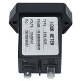 Industrial Time Counter Stable High Accuracy Digital Display Timer With Rubber Ring for Generator Excavator Lawn Mower