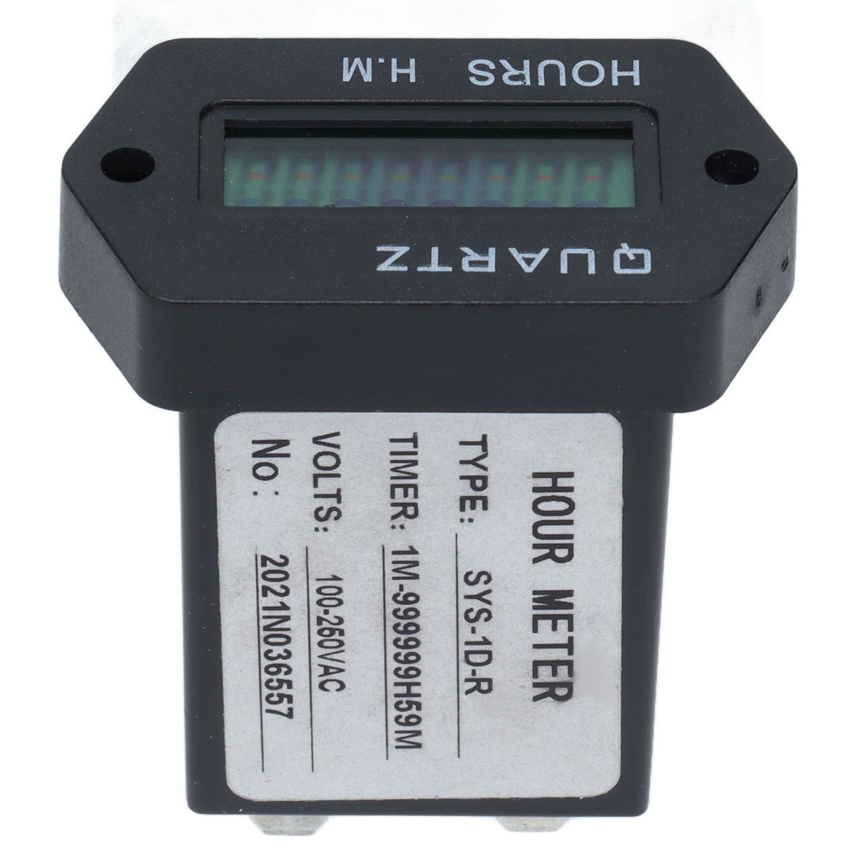 Industrial Time Counter Stable High Accuracy Digital Display Timer With Rubber Ring for Generator Excavator Lawn Mower