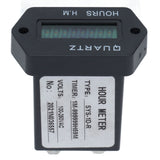 Industrial Time Counter Stable High Accuracy Digital Display Timer With Rubber Ring for Generator Excavator Lawn Mower - Extra Image