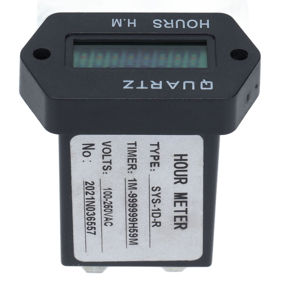 Industrial Time Counter Stable High Accuracy Digital Display Timer With Rubber Ring for Generator Excavator Lawn Mower