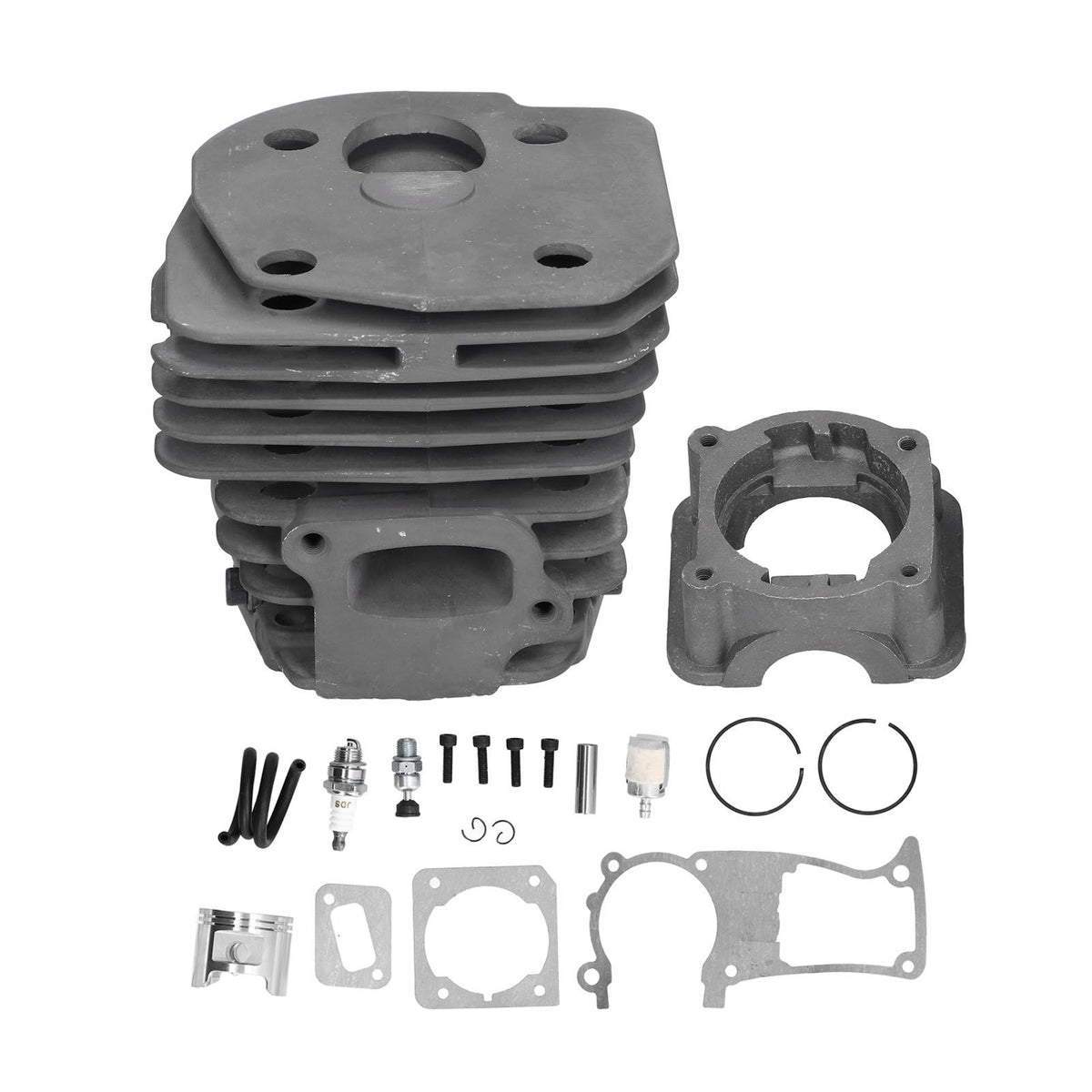 Cylinder Piston Kit Cylinder Piston Pressure Reducing Valve Paper Pad 45mm for Husqvarna 350 353