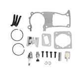 Cylinder Piston Kit Cylinder Piston Pressure Reducing Valve Paper Pad 45mm for Husqvarna 350 353