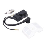 Ignition Coil Air Filter Kit Wear Resistant Ignition Coils for 4500 5200 5800 45cc 52cc 58cc Chainsaw - Side View