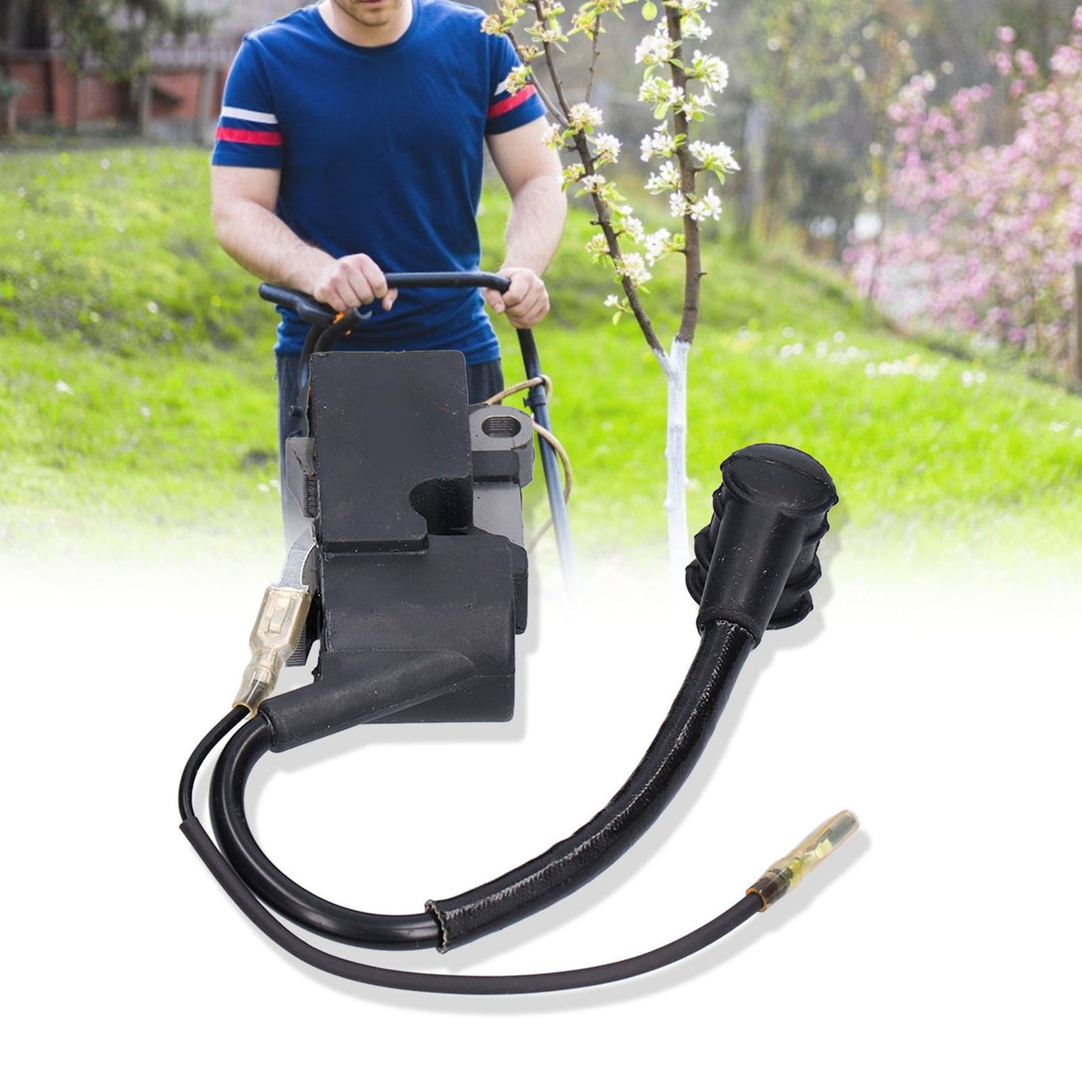 Ignition Coil Air Filter Kit Wear Resistant Ignition Coils for 4500 5200 5800 45cc 52cc 58cc Chainsaw
