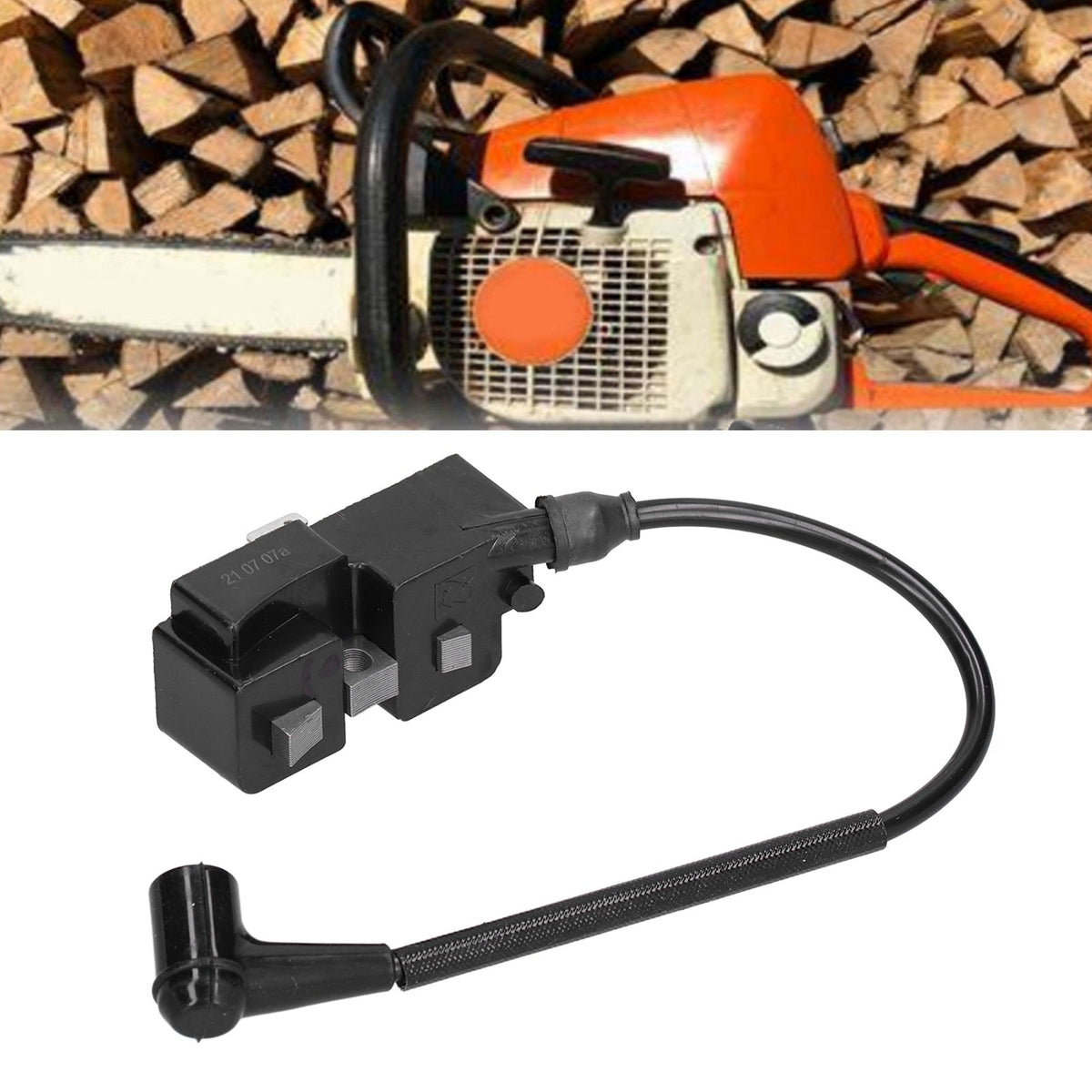 Chainsaw Ignition Coil Replacement Garden Tools Accessory for Husqvarna 340 345 350 353 357 385 390 544 04 75 02