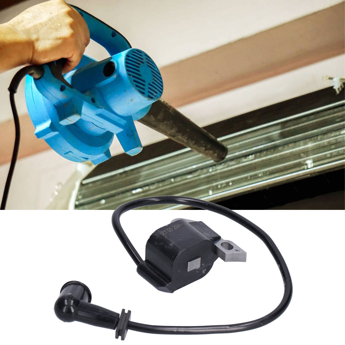 Ignition Coil Wear Resistant Backpack Blower Coil Suitable for STIHL Br320 Br340 Br400 Br420