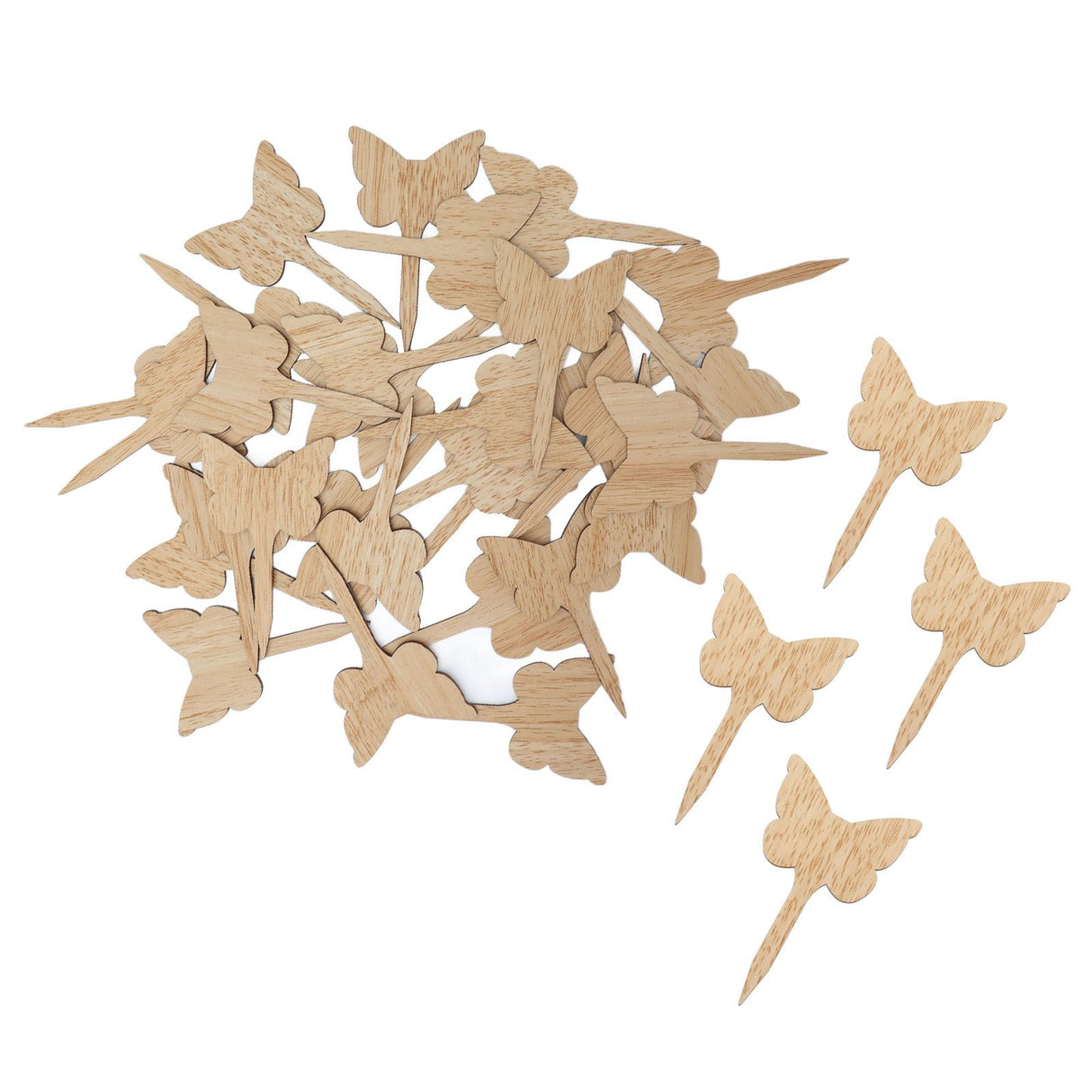 30PCS Plant Label Wood Plant Tag Eco Friendly Garden Flower Potted Plant Sign for Greenhouse