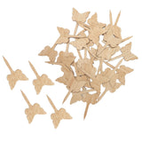 30PCS Plant Label Wood Plant Tag Eco Friendly Garden Flower Potted Plant Sign for Greenhouse