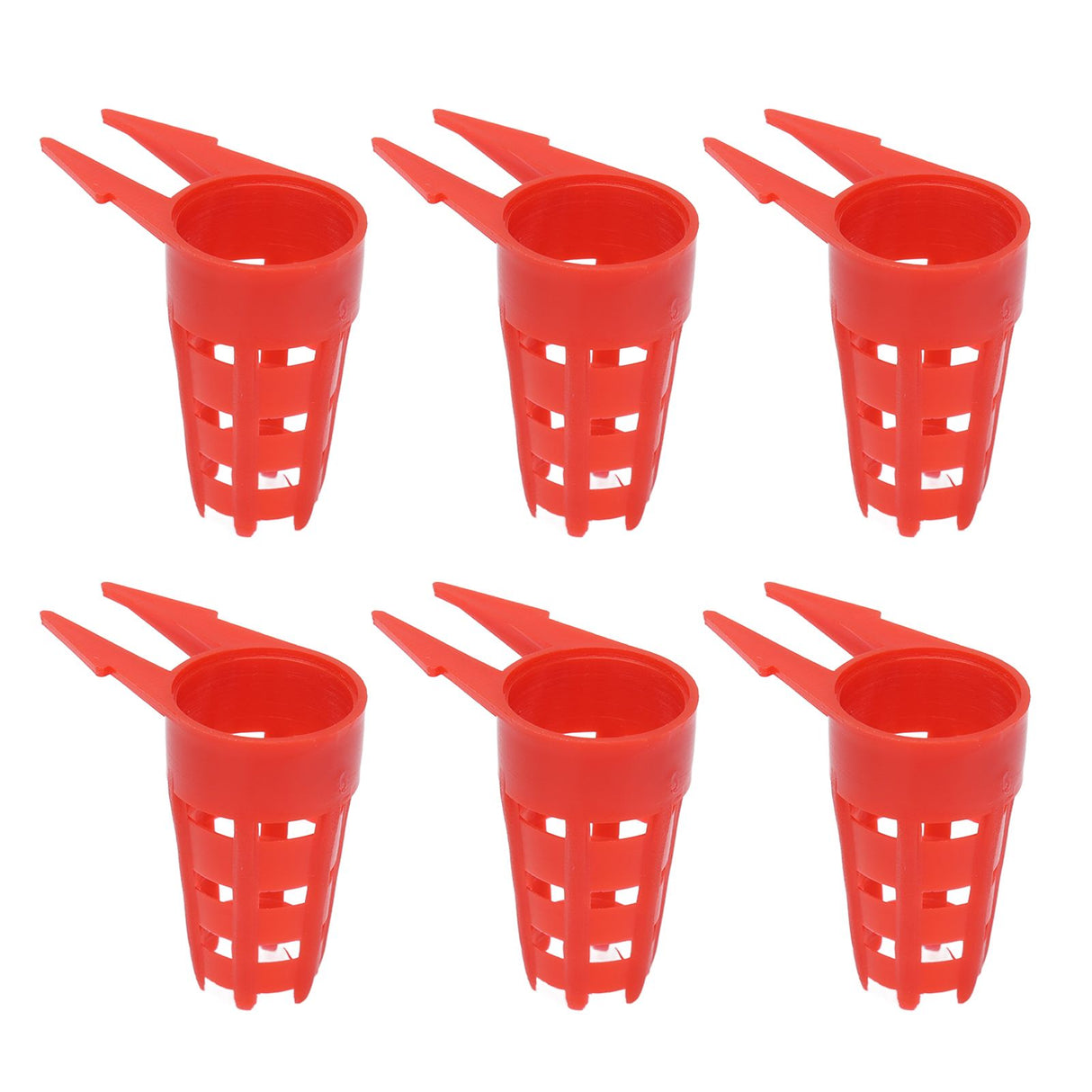 20pcs Queen Bee Cages Small Plastic Protective Safe Bee Cells Cover for Beekeeping Equipment