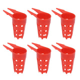 20pcs Queen Bee Cages Small Plastic Protective Safe Bee Cells Cover for Beekeeping Equipment