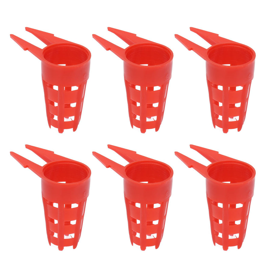 20pcs Queen Bee Cages Small Plastic Protective Safe Bee Cells Cover for Beekeeping Equipment