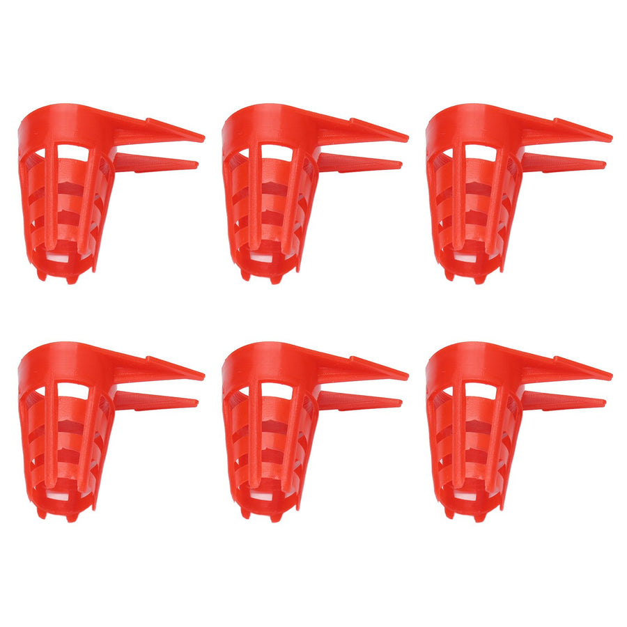 20pcs Queen Bee Cages Small Plastic Protective Safe Bee Cells Cover for Beekeeping Equipment