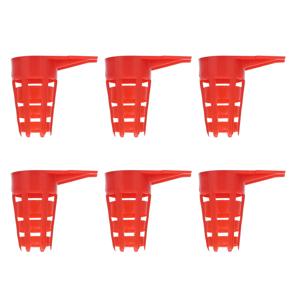 20pcs Queen Bee Cages Small Plastic Protective Safe Bee Cells Cover for Beekeeping Equipment
