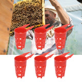 20pcs Queen Bee Cages Small Plastic Protective Safe Bee Cells Cover for Beekeeping Equipment - Extra Image