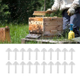 20Pcs Bee Water Feeder Duck Bill Durable Material Use Safety Convenient Large Accommodation Space Bee Keeping Tools