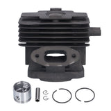 44mm Cylinder Piston Kit Wear Resistant Garden Brush Cutter Cylinder Piston Assembly for TJ53E TJ53