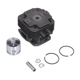 44mm Cylinder Piston Kit Wear Resistant Garden Brush Cutter Cylinder Piston Assembly for TJ53E TJ53 - Front View
