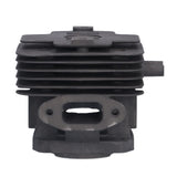 44mm Cylinder Piston Kit Wear Resistant Garden Brush Cutter Cylinder Piston Assembly for TJ53E TJ53 - 45-Degree Angle