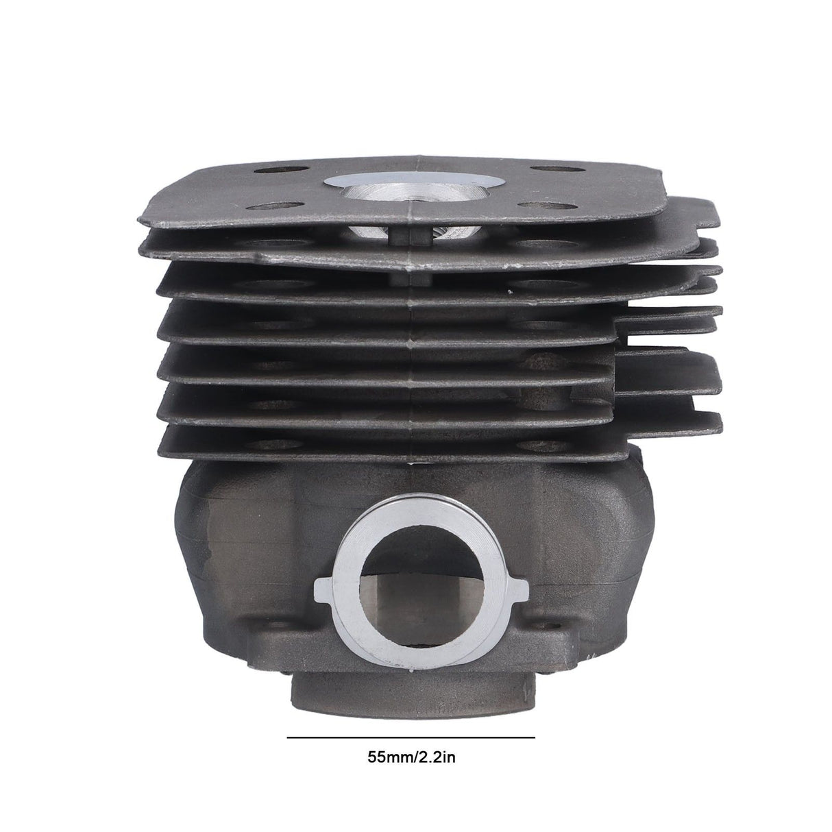 55MM Cylinder Piston Assembly with Spark Plug Pressure Reducing Valve for Husqvarna 385 390 for Jonsered 2186 2188Nikasil