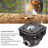 55MM Cylinder Piston Assembly with Spark Plug Pressure Reducing Valve for Husqvarna 385 390 for Jonsered 2186 2188Nikasil
