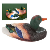 Simulation Water Floating Duck Sculpture Ornament Synthetic Resin Artware Fountain Pond Decoration - Extra Image