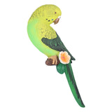 Artificial Bird Environmental Friendly Fine Workmanship Fine Carving Synthetic Resin Bird Simulator - Front View