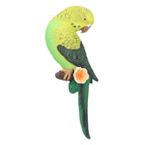 Artificial Bird Environmental Friendly Fine Workmanship Fine Carving Synthetic Resin Bird Simulator