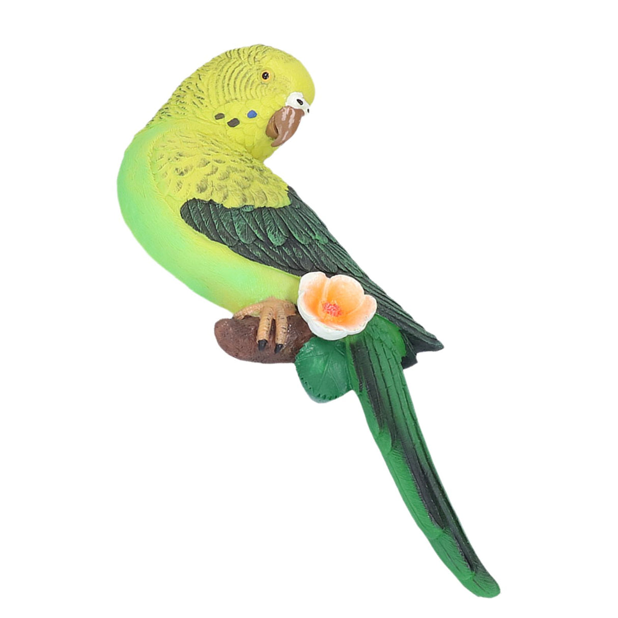 Artificial Bird Environmental Friendly Fine Workmanship Fine Carving Synthetic Resin Bird Simulator