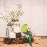 Artificial Bird Environmental Friendly Fine Workmanship Fine Carving Synthetic Resin Bird Simulator