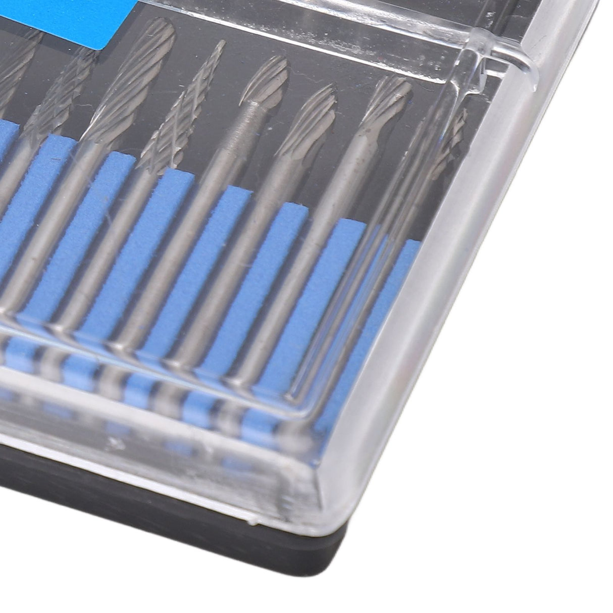20pcs Rotary Burr Set 3mm Shank Tungsten Steel for Woodworking Carving Polishing Grinding