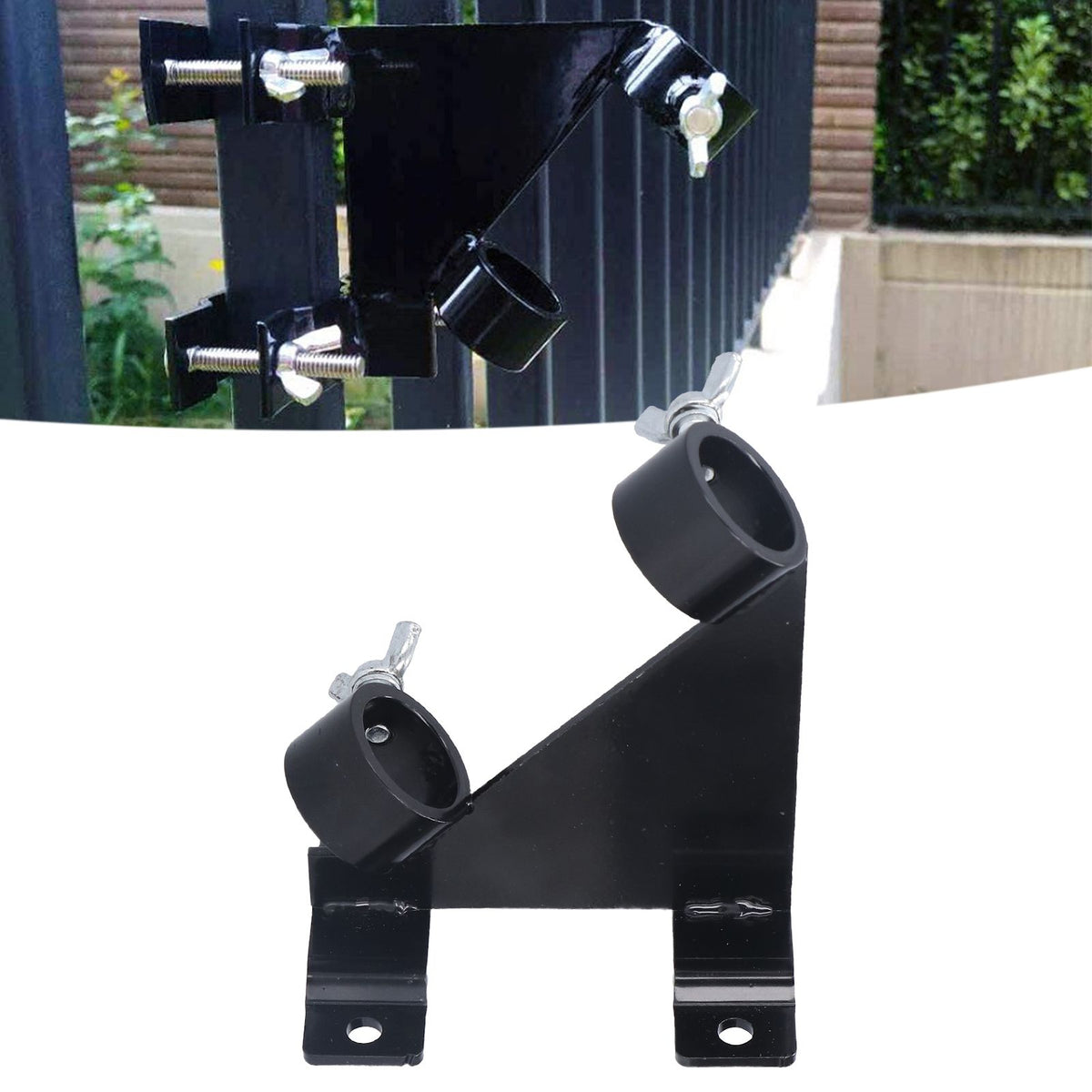 Flag Pole Holder Rustproof 304 Stainless Steel Flagpole Mount Base for Outdoor Yard Porch Yacht