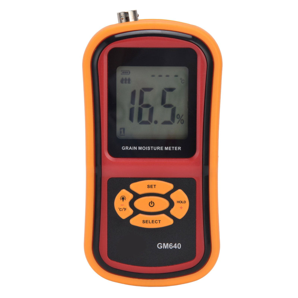Digital Moisture Detector Portable Grain Moisture Meter LCD Hygrometer Humidity Tester for Wheat Corn Rice