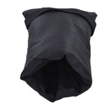 Outdoor Faucet Frost Protection Cover Waterproof Faucet Anti Freeze Protection CoverBlack 15x21cm Hook and Loop - Rear View